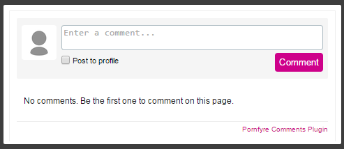 Comments View